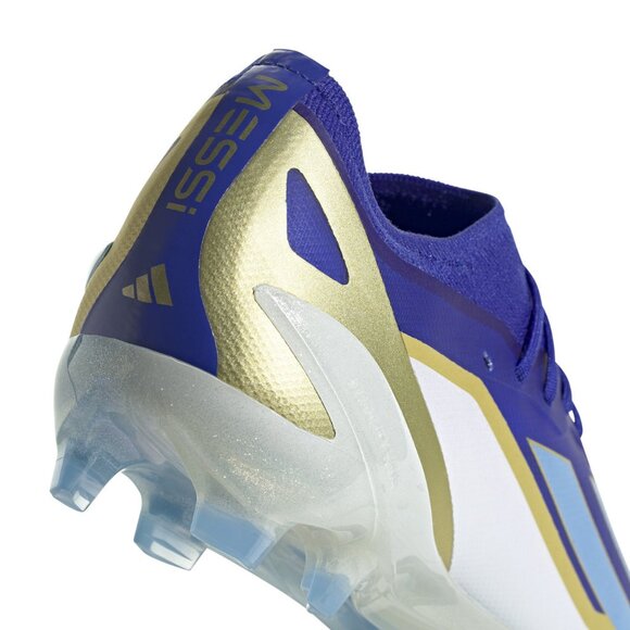 [NEW] Men's adidas X CrazyFast Messi Elite FG Soccer Cleat Blue ID0710 - Picture 8 of 9